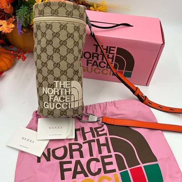 Gucci X North face shoulder bag made in Italy - Picture 4 of 16